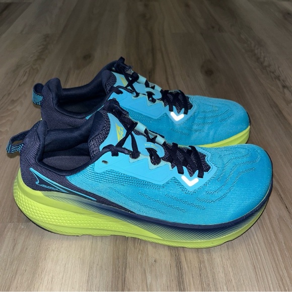 Altra Other - Altra Blue and Neon Green Athletic Shoes